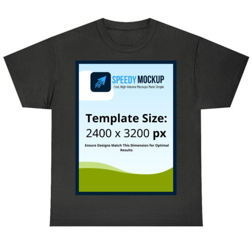 Premium Mockup Bella Canvas T-Shirt Template for Bulk Use